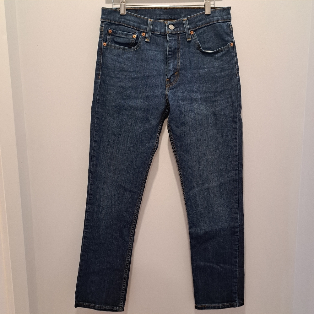 Levi's 511 Classic Slim-Fit Straight Leg Denim Urban Minimalist Jeans Mens 32x30